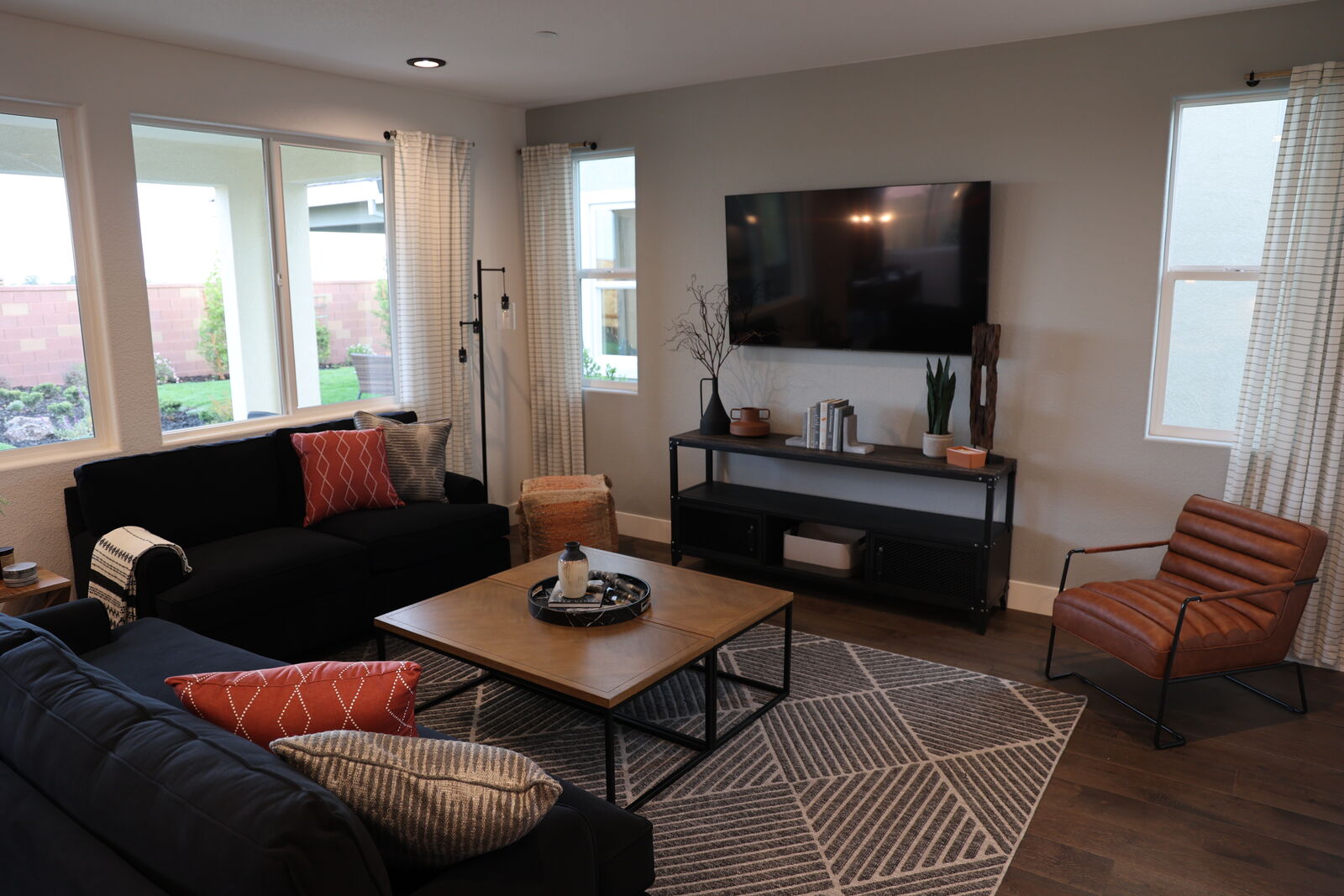 Industrial Modern Living Room